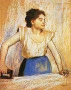 Edgar Degas Girl at Ironing Board Sweden oil painting artist